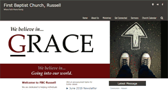 Desktop Screenshot of fbcrussell.org